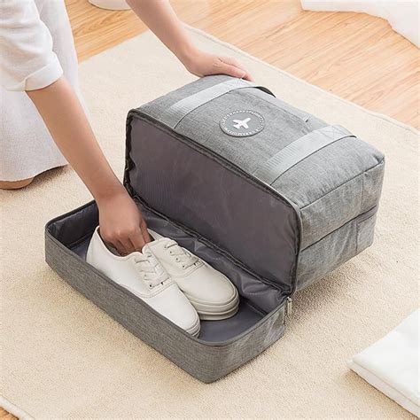 best shoe travel bag - waterproof shoe bag for travelers.